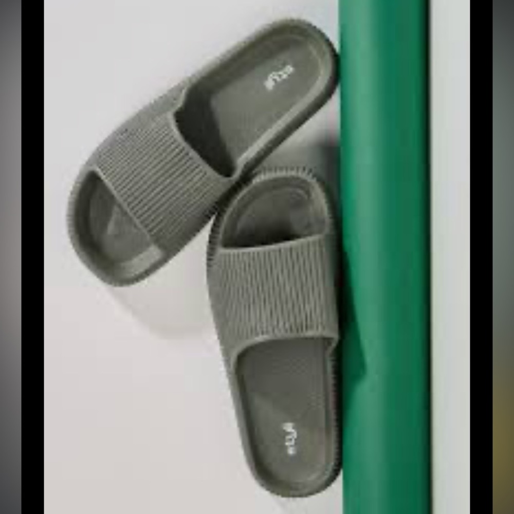 New SLYDE Olive Green pillow Slides